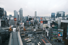 渋谷ヒカリエ スカイロビーからの展望