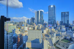 渋谷PARCO 10階からの景色