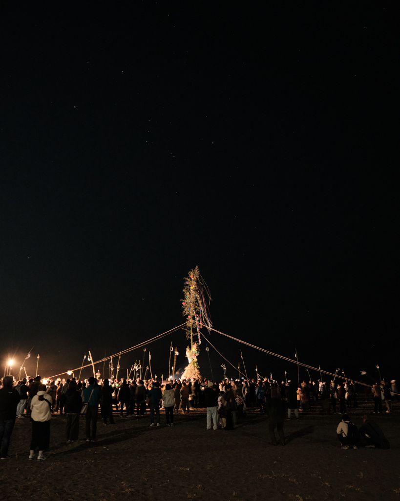 オリオン座と大磯の左義長のサイト