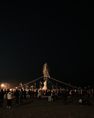 オリオン座と大磯の左義長のサイト