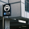地下鉄標識と横浜市営地下鉄Yマークの看板