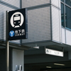 地下鉄標識と横浜市営地下鉄Yマークの看板