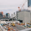 工事中のJR渋谷駅西口