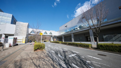 昭和大学横浜市北部病院 連絡通路側