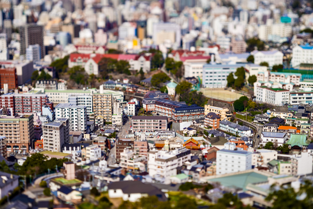 ミニチュアな景色