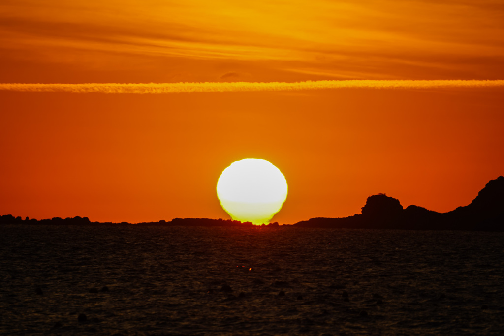 沈み行く太陽