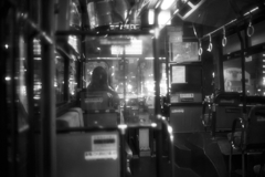 in the bus