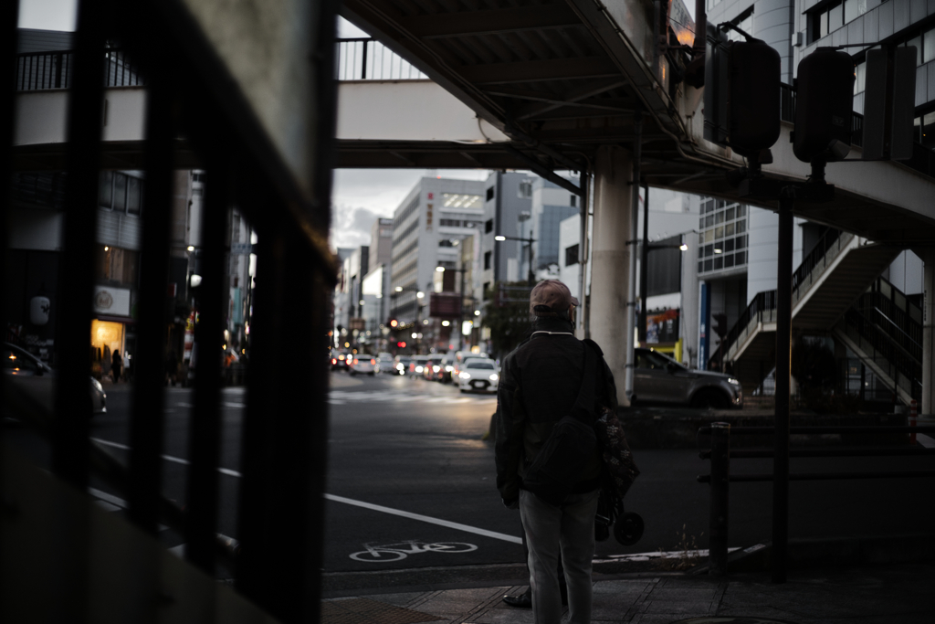 cloudy street