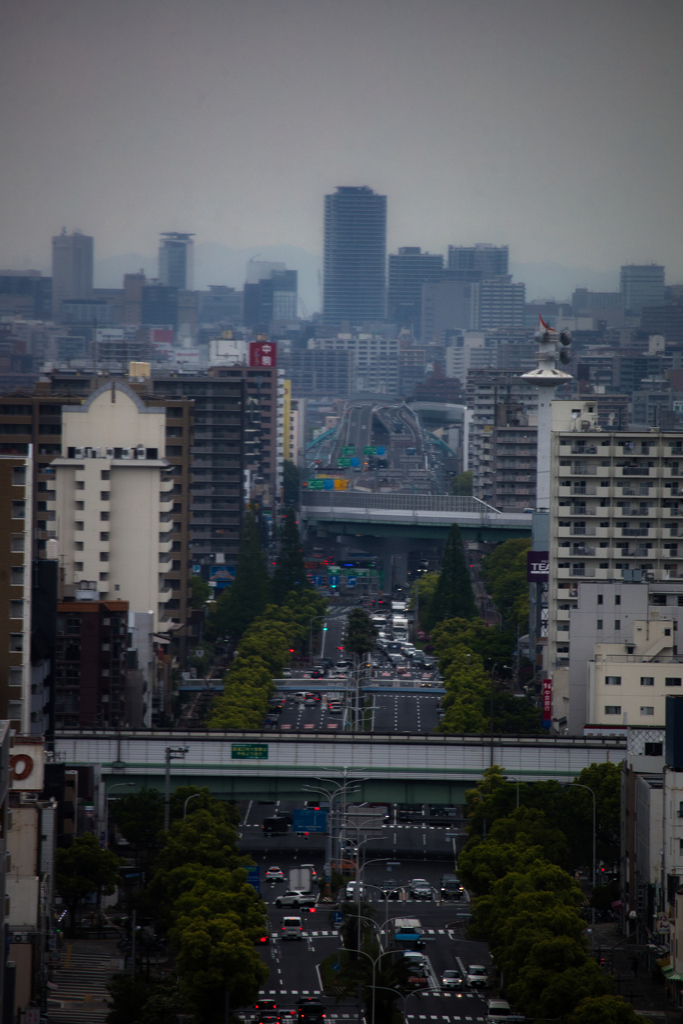 名古屋の遠景