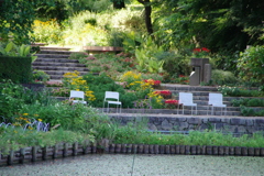 新緑と美しい花が織りなす絶景 