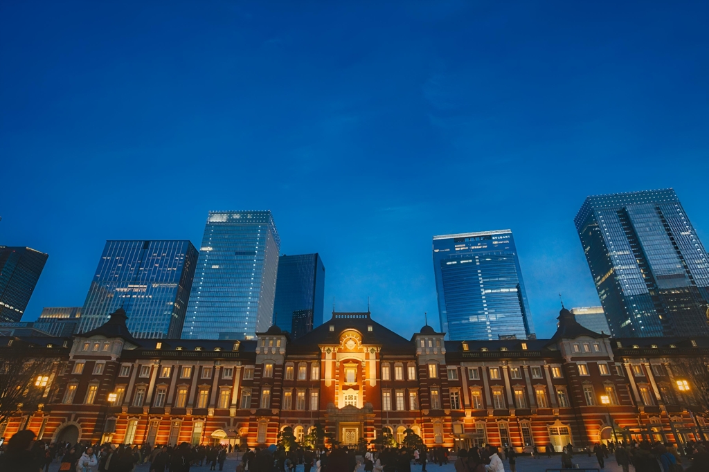 初めまして東京駅