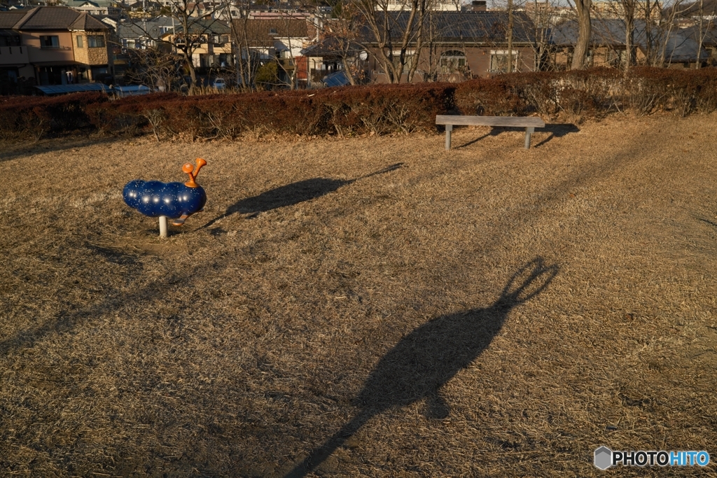 子供達のいない公園