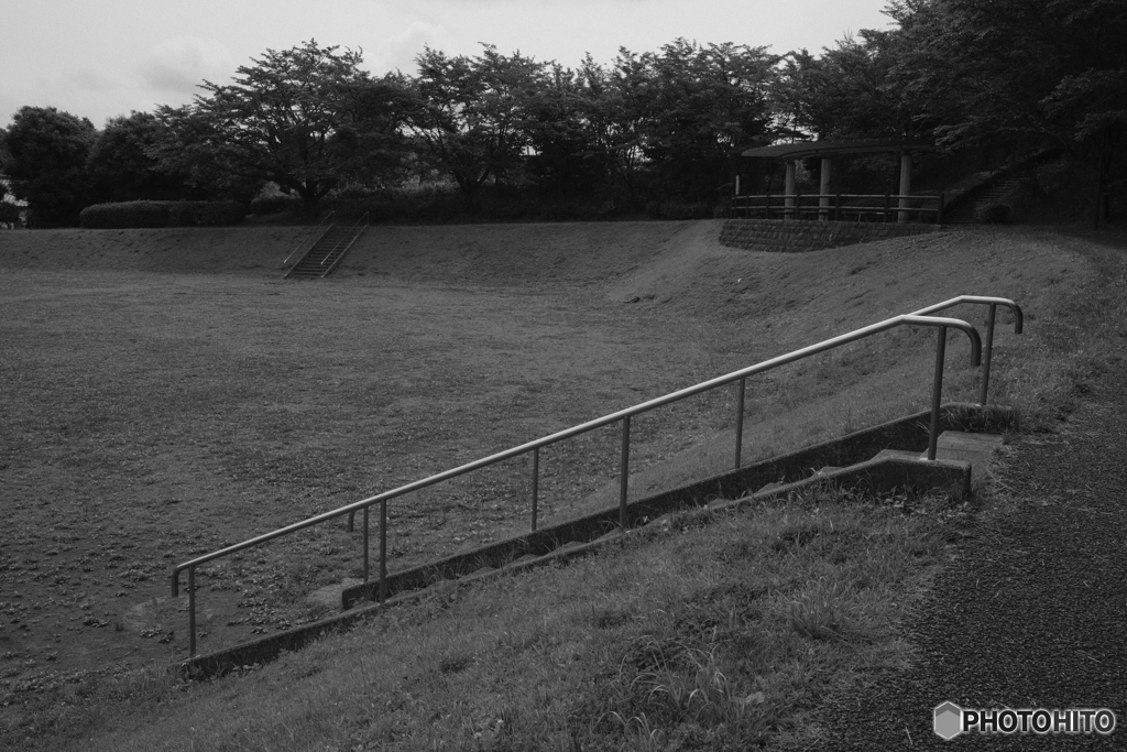 誰もいない公園