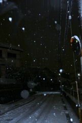 大雪 at Night