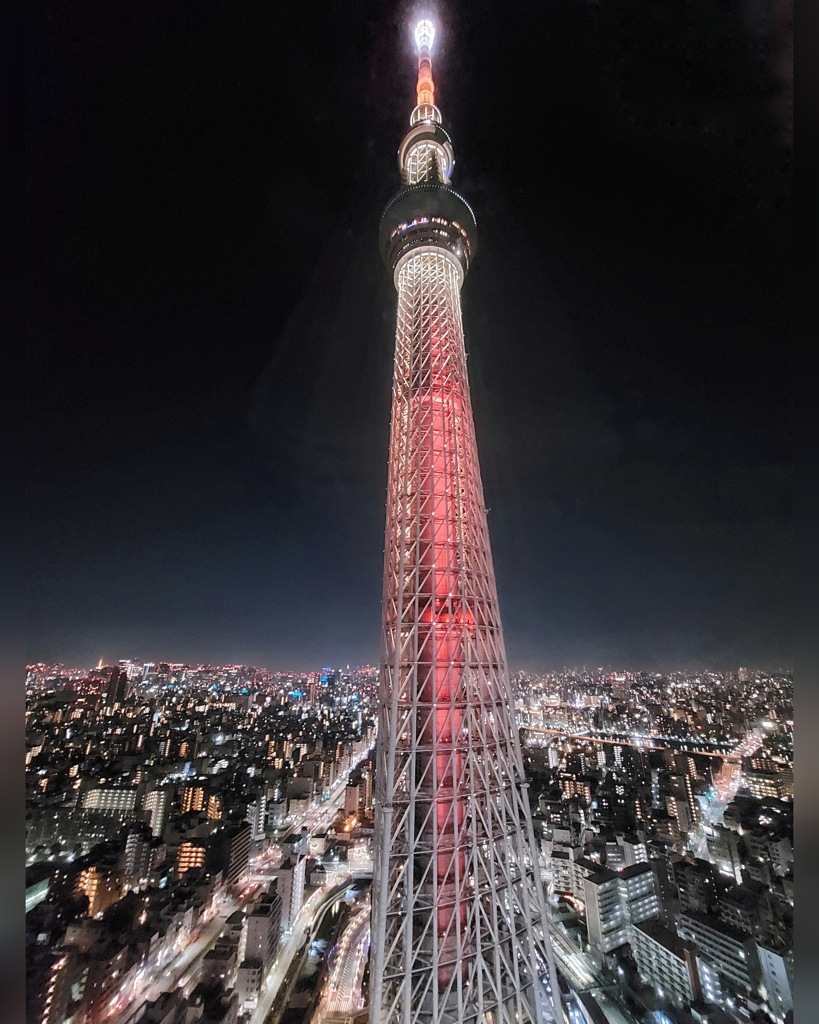 TOKYO SKYTREE AT NIGHT