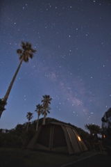 館山のリキャンプから星景写真