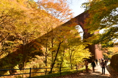 秋のめがね橋