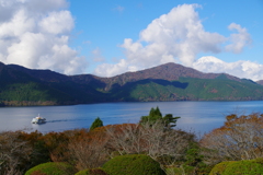 芦ノ湖の遊覧船