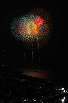 夏の空の彩り
