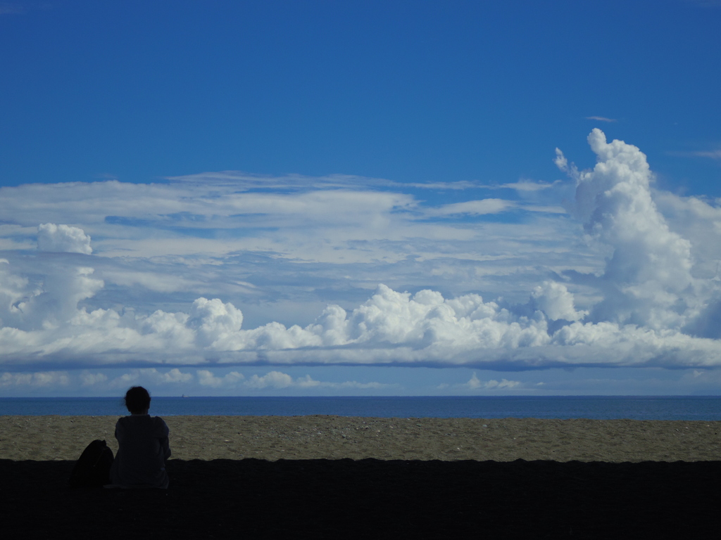 晩夏の海岸