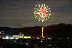 冬の夜の華