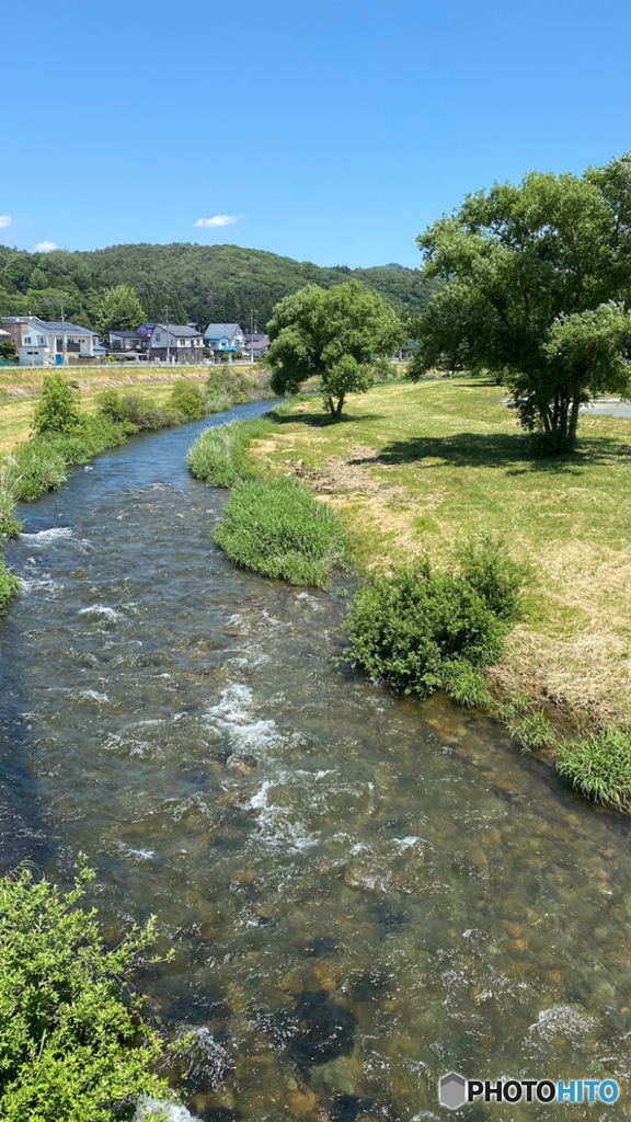 川の風景