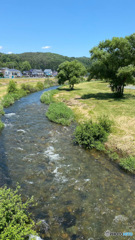 川の風景