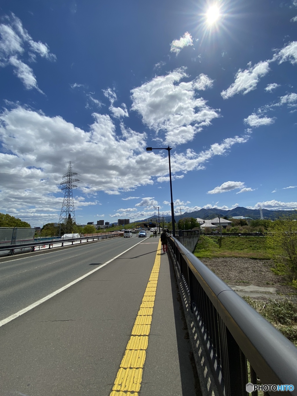 橋から見える景色