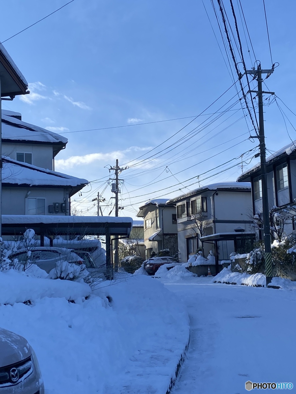朝日が出る