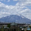 いつも見守る山