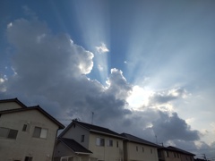 雨上がりの空