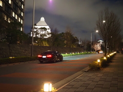 山王坂と国会議事堂