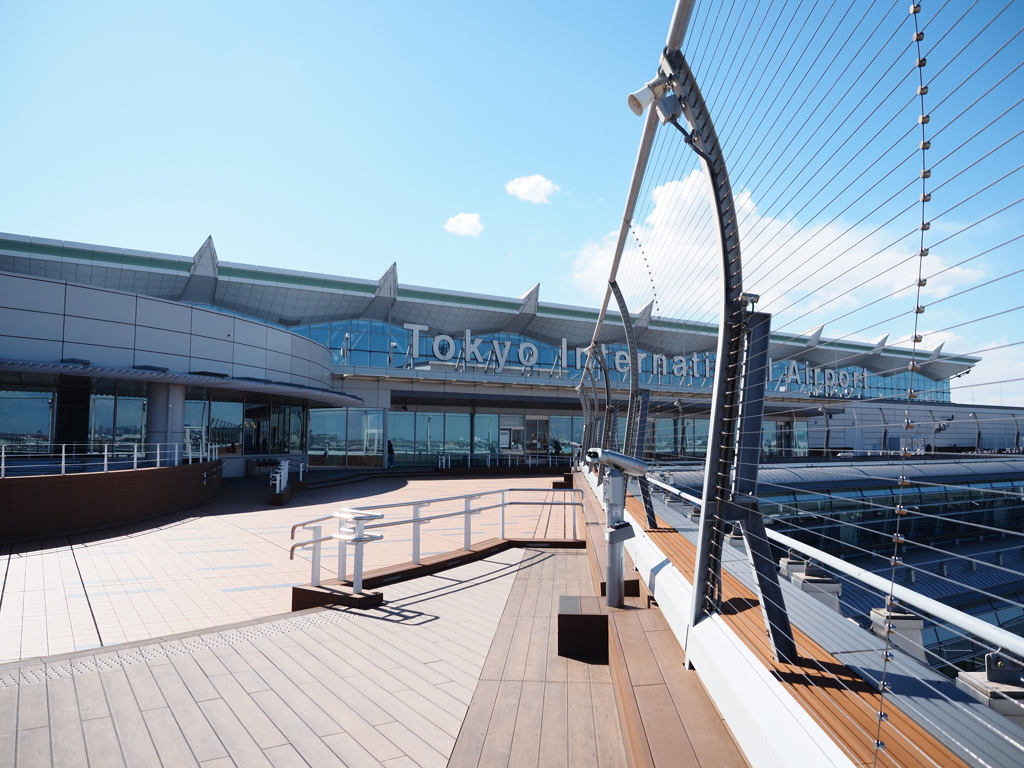 羽田空港　第3ターミナル　展望デッキ