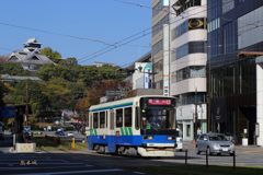 路面電車の走る街(熊本2020)