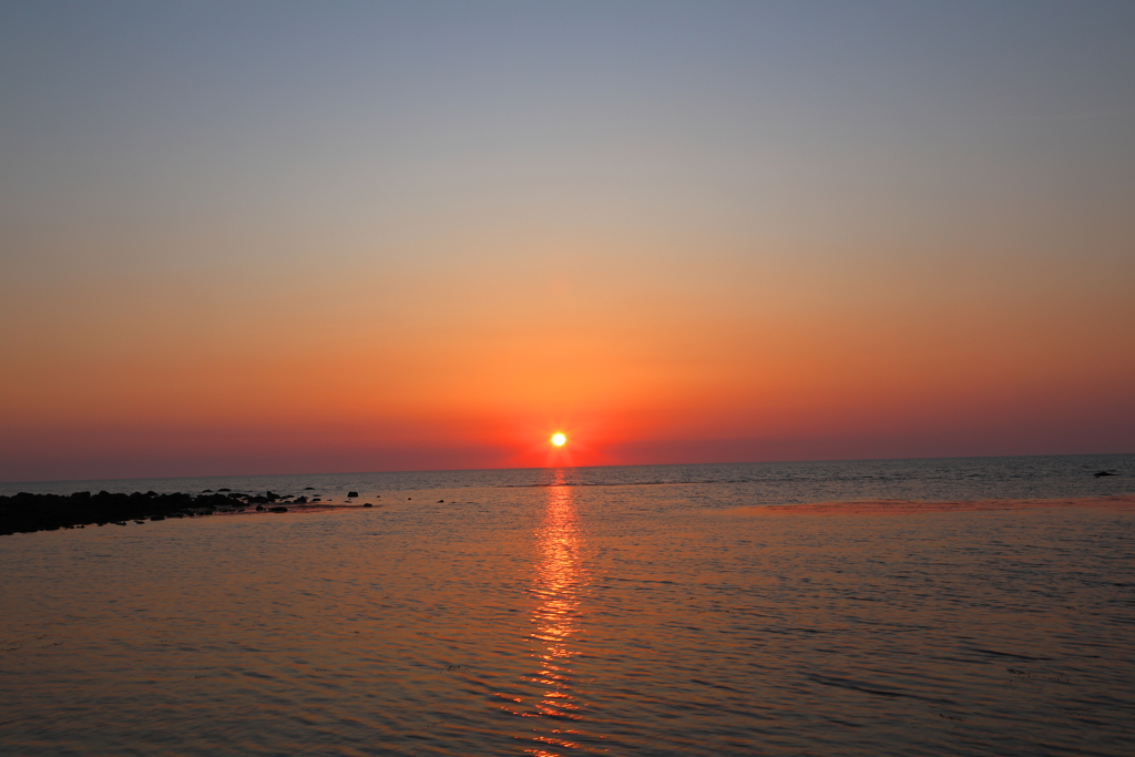 Sunset(象潟)