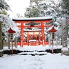 雪の日(山蔭神社)
