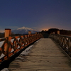 津軽富士と鶴の舞橋