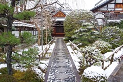 雪の日(天寧寺2018)