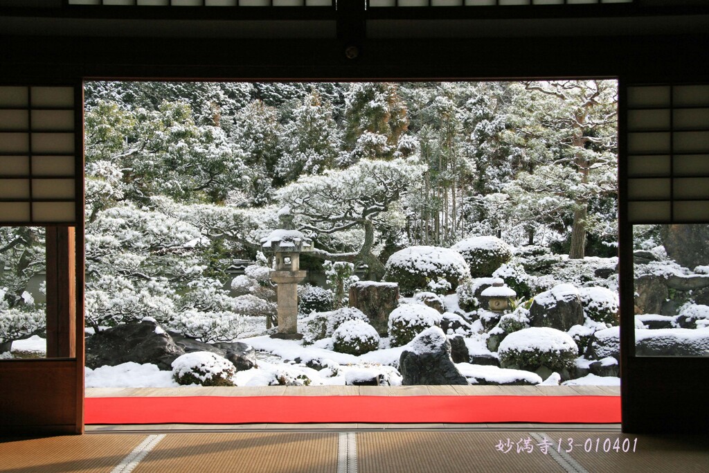 雪日(妙満寺)