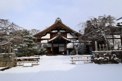 雪の日(妙顕寺-3)