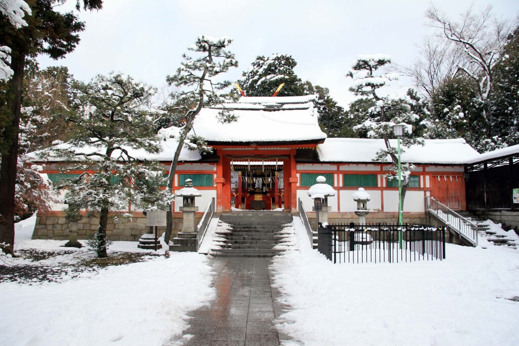 雪の日(大元宮2015)