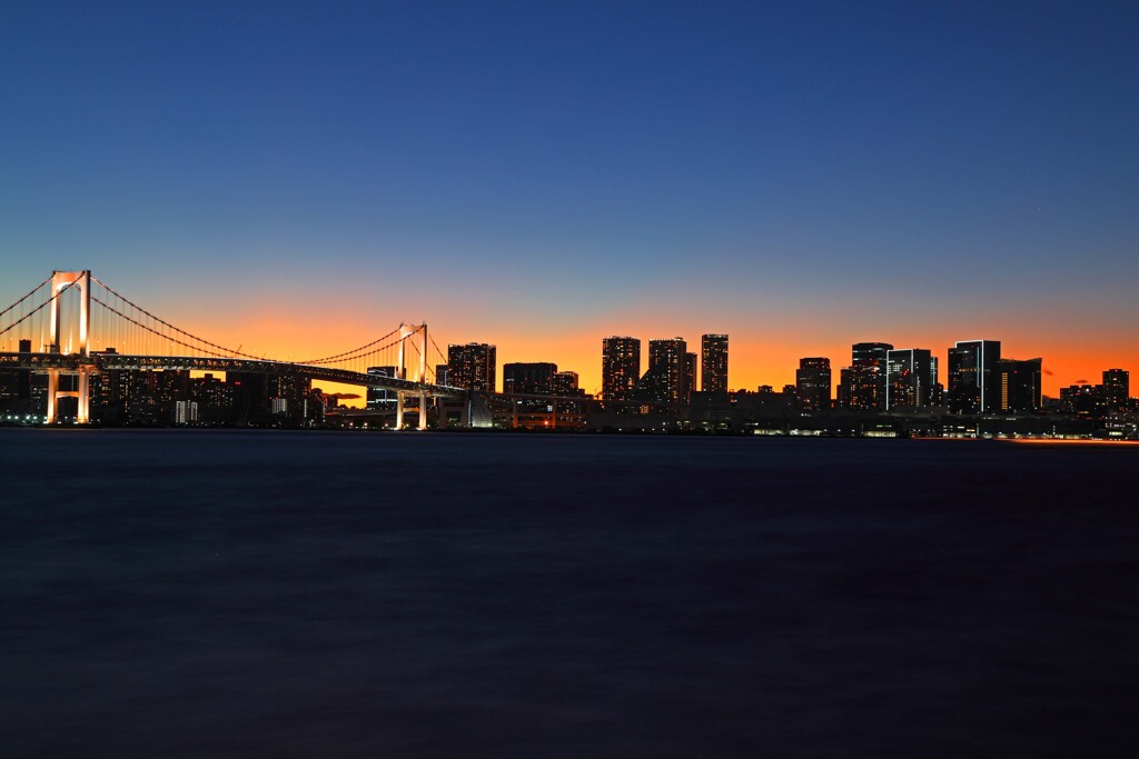 豊洲の公園にて