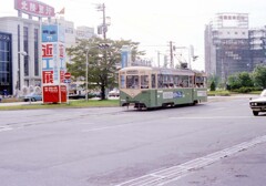 路面電車の走る街(富山1977)