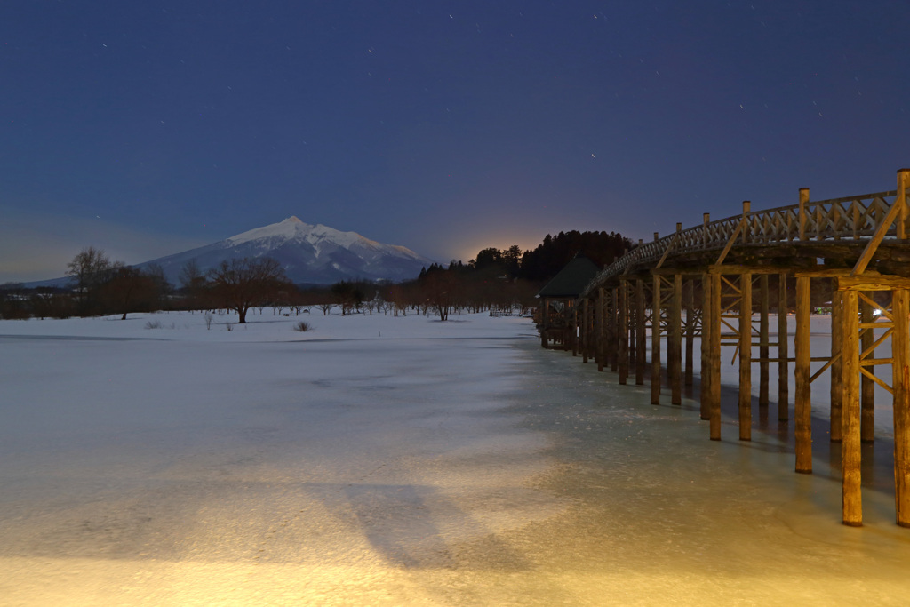 雪の舞橋