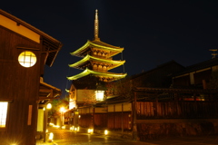 法観寺(万灯路2018)