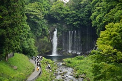 富士白糸の滝_全景