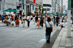 休日の銀ブラ