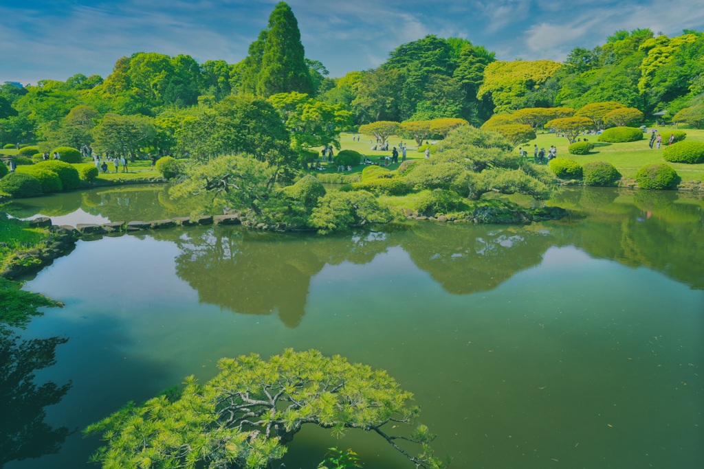 旧御凉亭からの景色