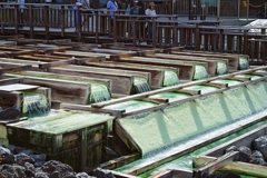 草津温泉湯畑