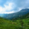 志賀高原の山岳風景